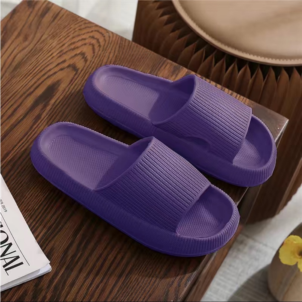 Comfortable Eva cushioned thick sole for Women and Men- Non-Slip Slippers